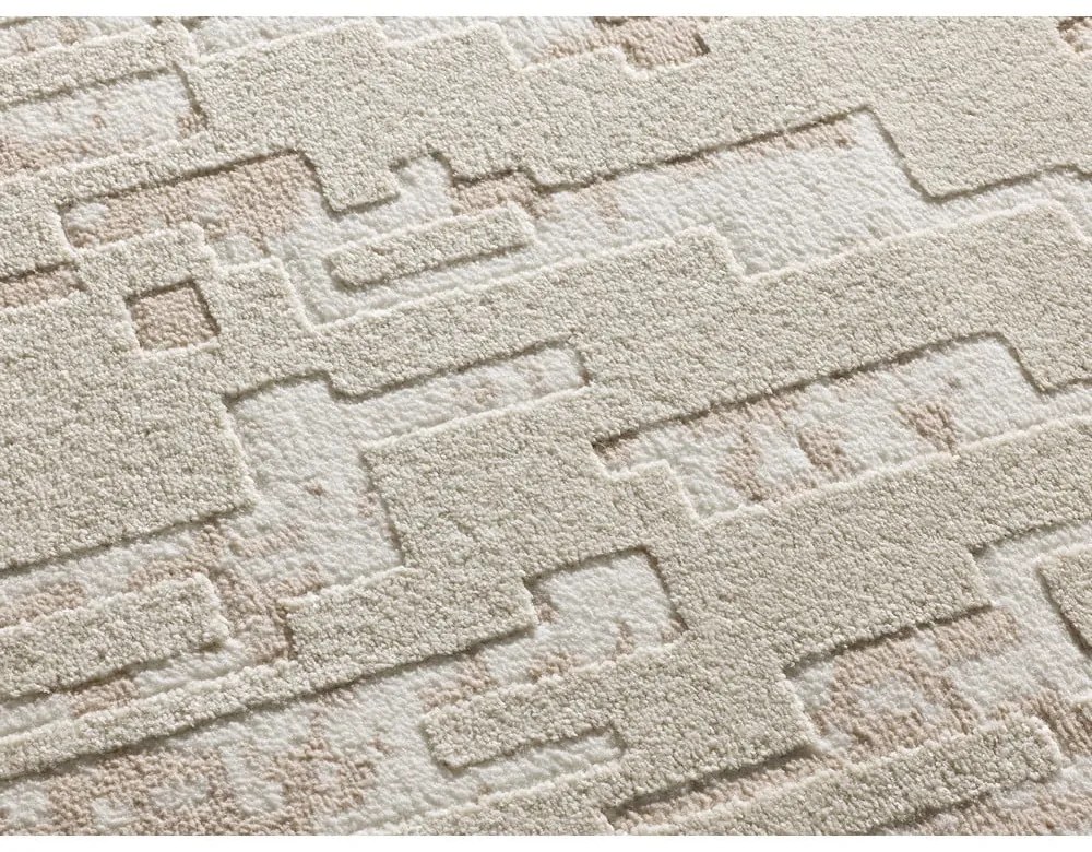 Tappeto color crema 80x150 cm Baresa – Universal