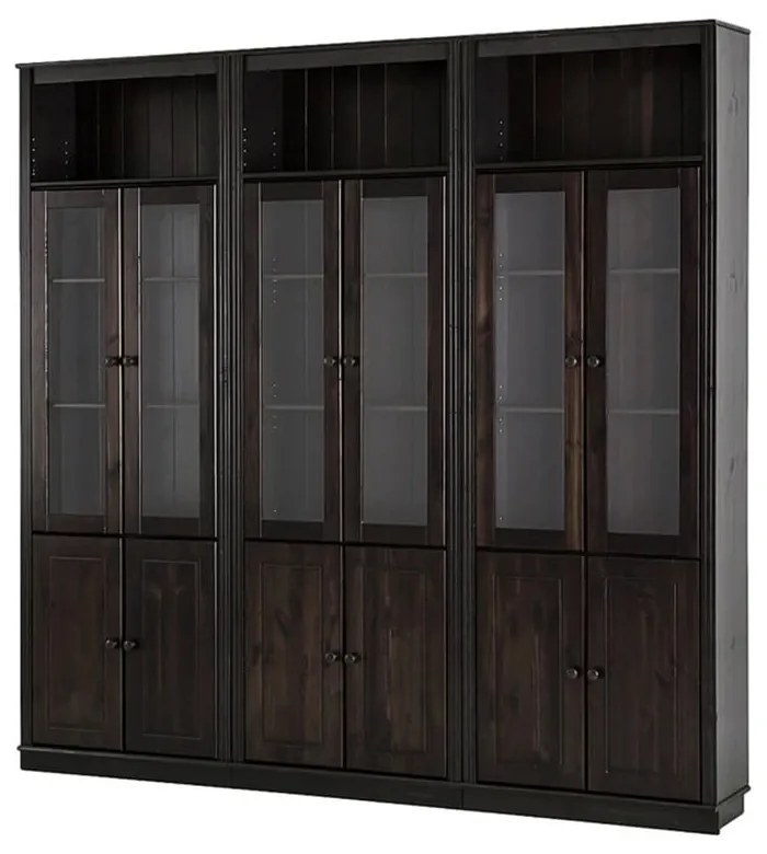 Vetrina in legno di pino marrone 518x223 cm Anita - Støraa