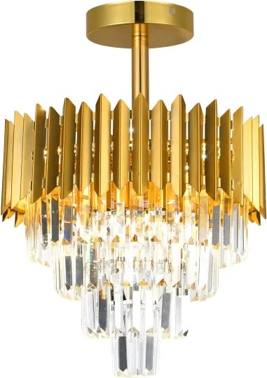 Brilagi - Plafoniera CRISTAL 5xE14/40W/230V Ø 43 cm