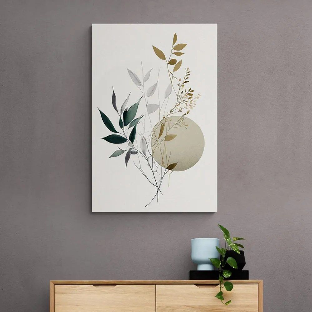 Stampa su tela – Piantine in stile boho