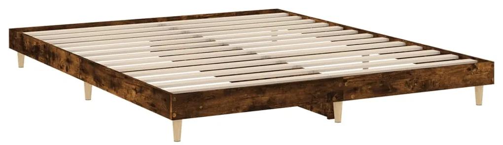 Giroletto rovere fumo 180x200 cm in legno multistrato