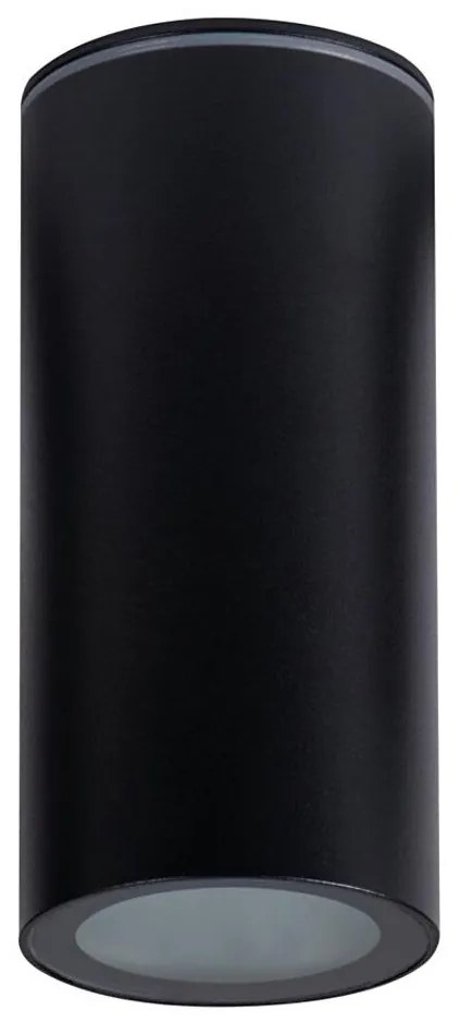 Kanlux 36642 - Luce Spot da bagno AQILO 1xE14/10W/230V IP65 nero