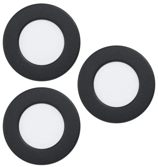 Eglo 99146 - Set di 3 faretti LED da incasso FUEVA 5 1xLED/2,7W/230V