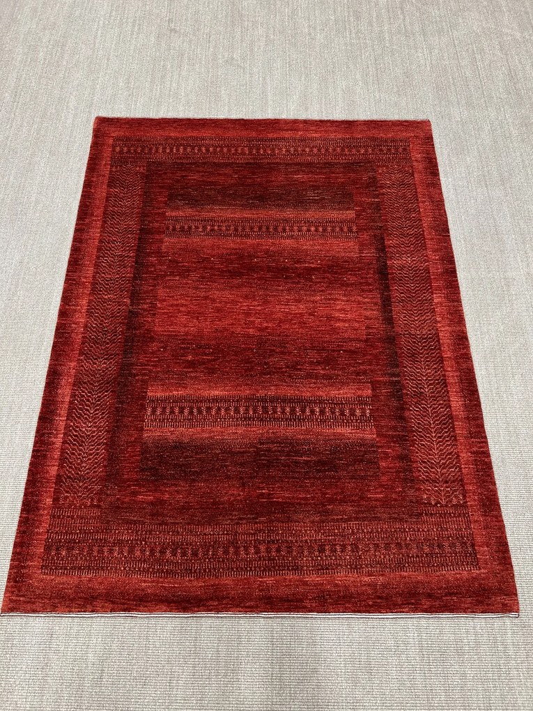 Loribaft Tappeto 230x170 Rosso (Iran) Annodato A Mano