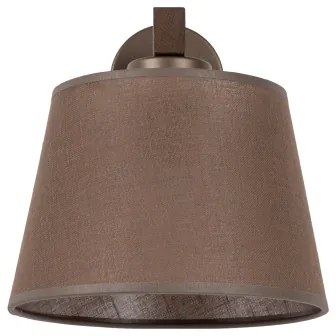 Brilagi - Lampada da parete LATTE 1xE27/15W/230V pino/marrone