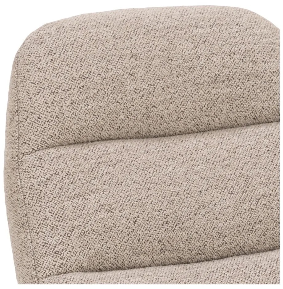 Lettino in bouclé beige Chaplin - Actona