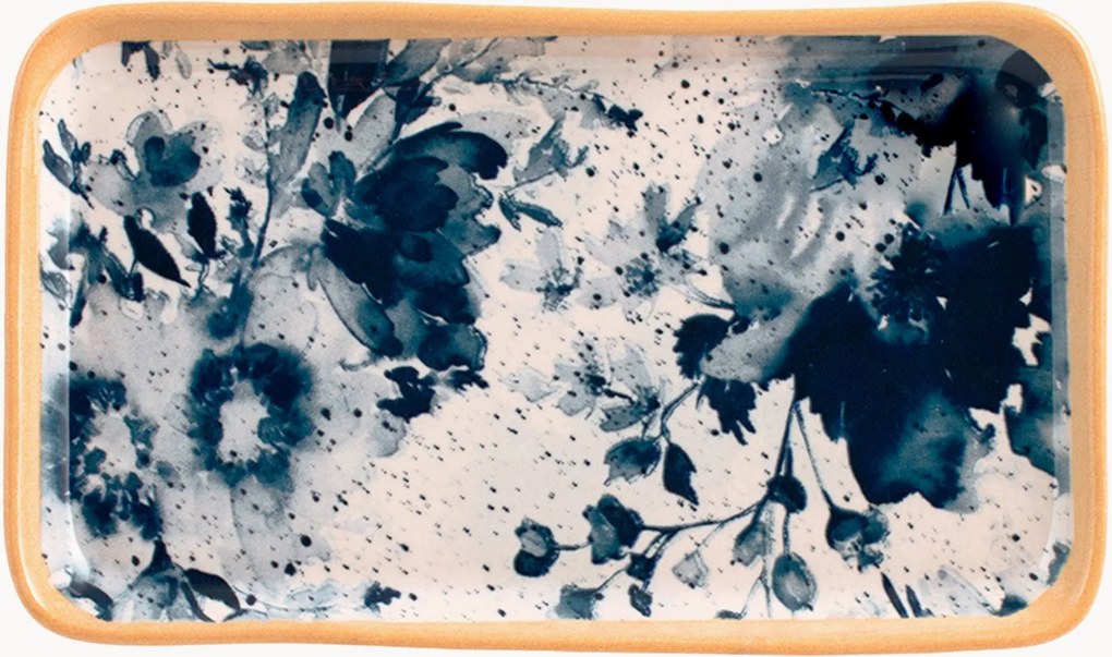 Piatto da portata in gres Indigo