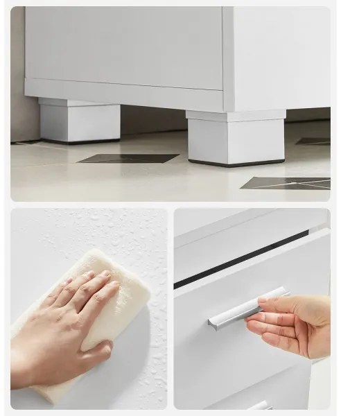 Mobile da bagno NICO bianco