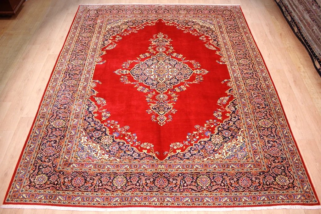 Kashan Tappeto persiano 300x380 (Iran) Annodato A Mano