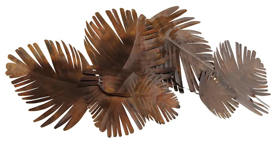 Applique da parete Art Déco in rame 105 cm 2 luci - Lauf