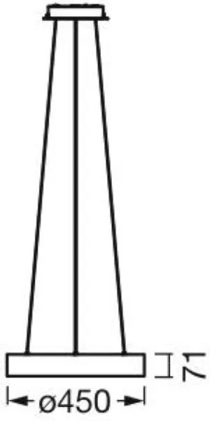 Ledvance - Lampadario LED dimmerabile su filo SUN@HOME CIRCULAR LED/18,5W/230V Wi-Fi