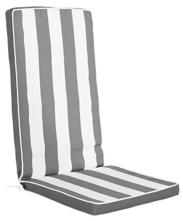 Cuscino per sedie DKD Home Decor Grigio Bianco (42 x 4 x 115 cm)