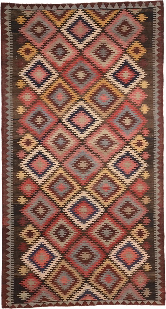 Kilim Tappeto persiano 180x330 (Iran) Annodato A Mano