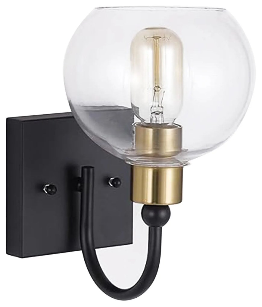 Lampada da parete black gold APP1580-1W