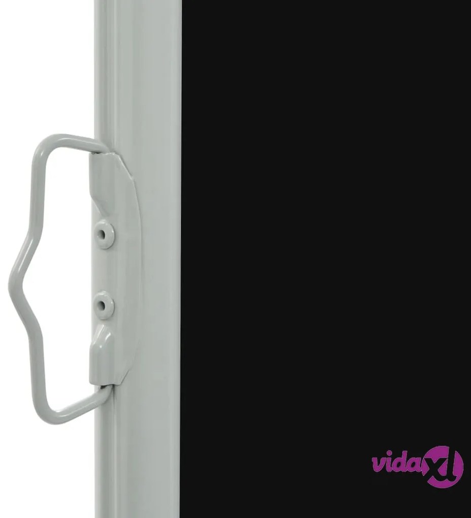 vidaXL Tenda Laterale Retrattile per Patio 60x300 cm Nero