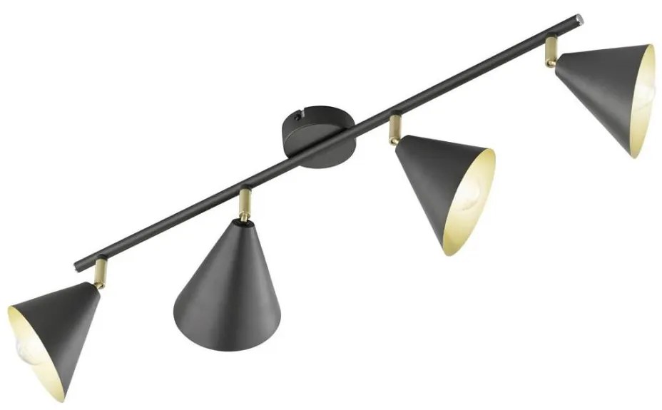 Wofi 70108G - Faretto GLORIA 4xE14/28W/230V