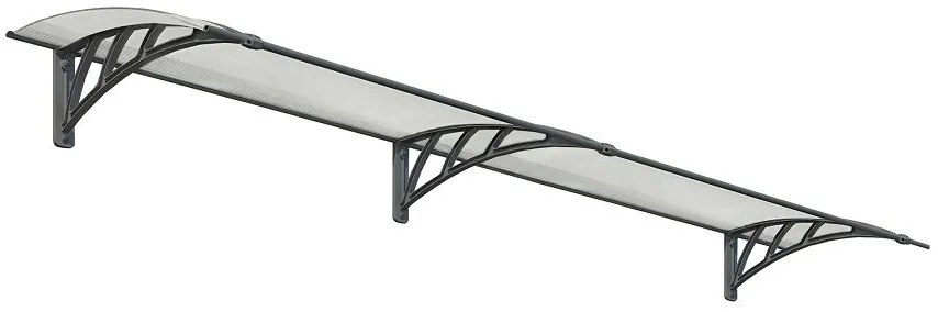 Pensilina moderna Neo 2,7 m Palram - Canopia antracite