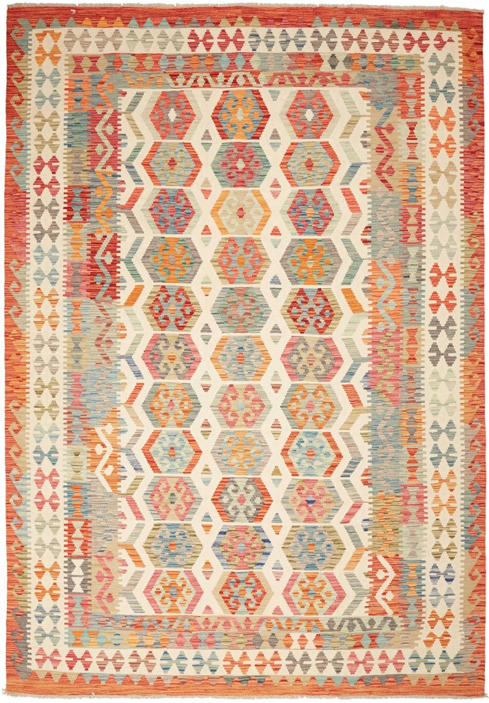 Kilim Tappeto 300 x 210 (Pakistan) Tessuto A Mano
