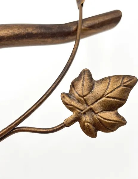 Plafoniera a soffitto ROZETA 5xE14/40W/230V finitura bronzata