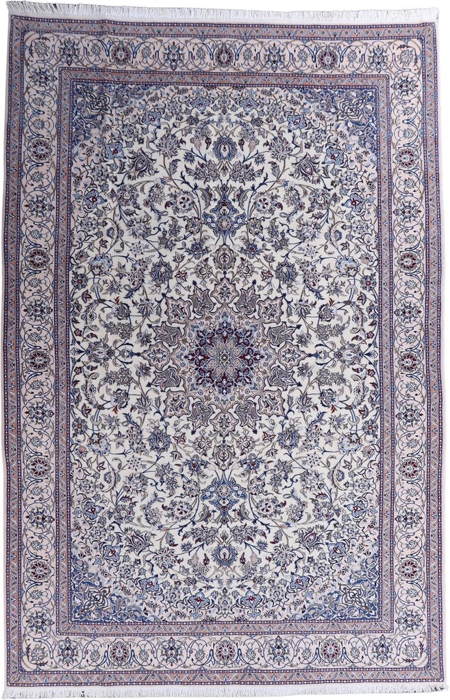 Nain Tappeto 350x230 (Iran) Annodato A Mano
