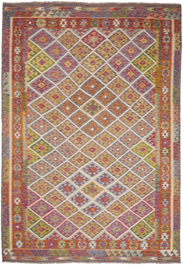 Kilim Tappeto 300 x 210 (Pakistan) Tessuto A Mano