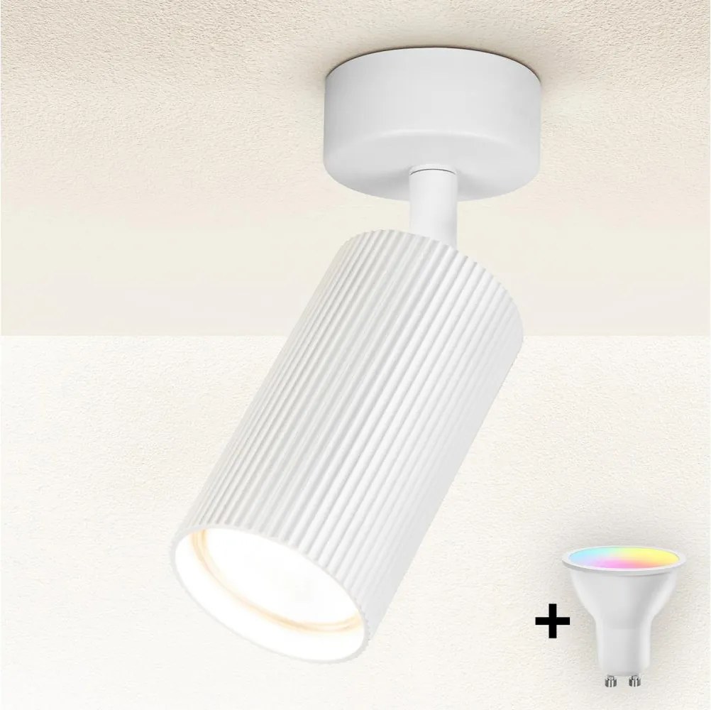 Brilagi - faretto LED RGBW dimmerabile SELE MODERN 1xGU10/6W/230V Wi-Fi bianco