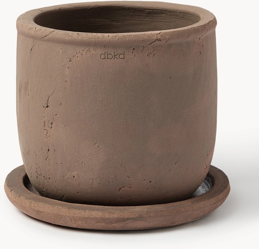 Vaso per piante da esterno in terracotta Terra, alt. 18 cm