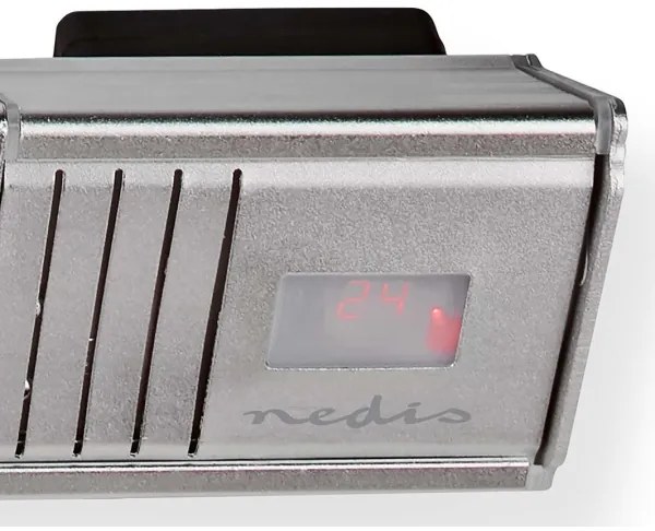 Nedis HTPA30ESS - da esterno elemento riscaldante elettrico 2000W/230V IP65 + TC