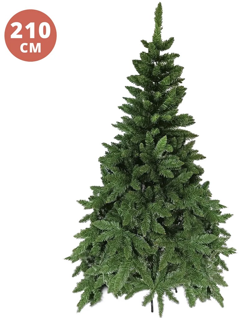 Albero Natale verde 210 cm Praga