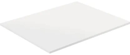 Top per lavabo Compatech VISOBATH L 61 x H 1.2 x P 46 cm bianco mdf, opaco