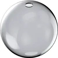 Mapa single solo vetro sfera d.15cm fume'