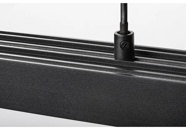 Rabalux 72128 - Lampadario LED a sospensione con filo TARIQ LED/30W/230V 4000K nero