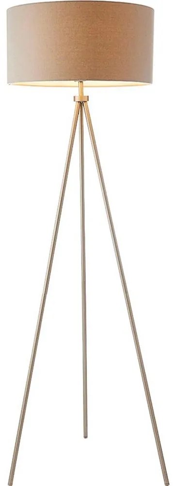 Endon 66987 - Lampada da terra TRI 1xE27/60W/230V beige