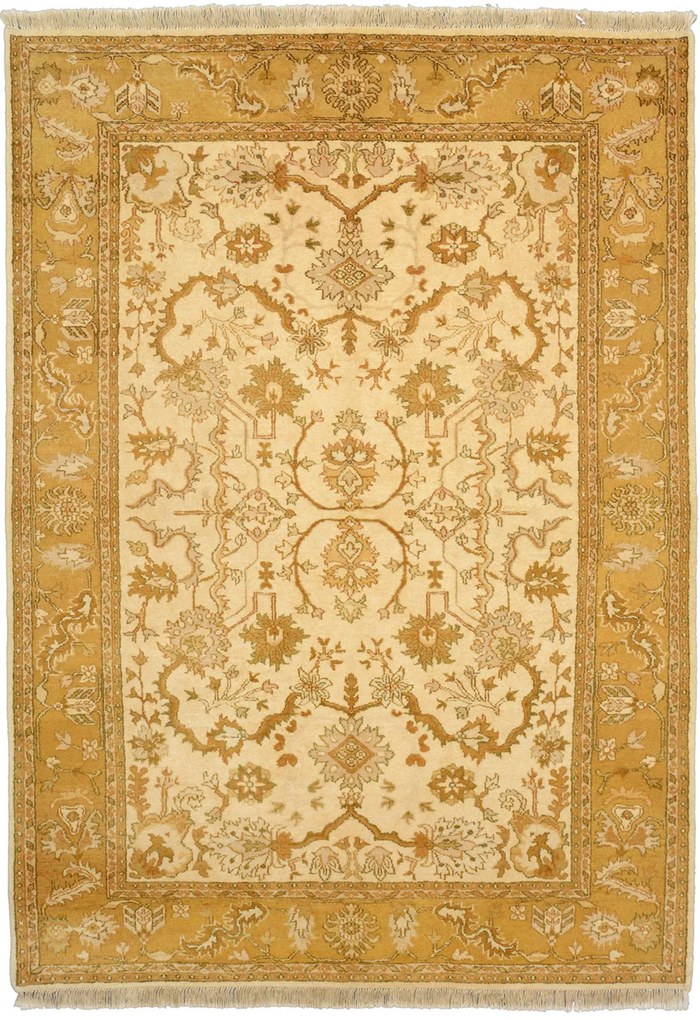 Tabriz Tappeto orientale 250 x 170 Beige (Indian) Annodato A Mano