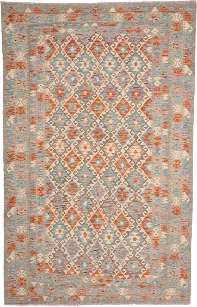 Kilim Tappeto 250x160 (Pakistan) Annodato A Mano