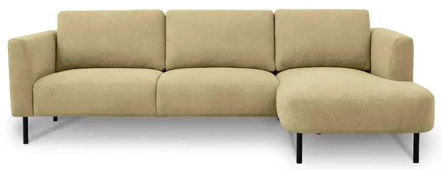 Divano angolare giallo ocra (angolo destro) Hero - Scandic