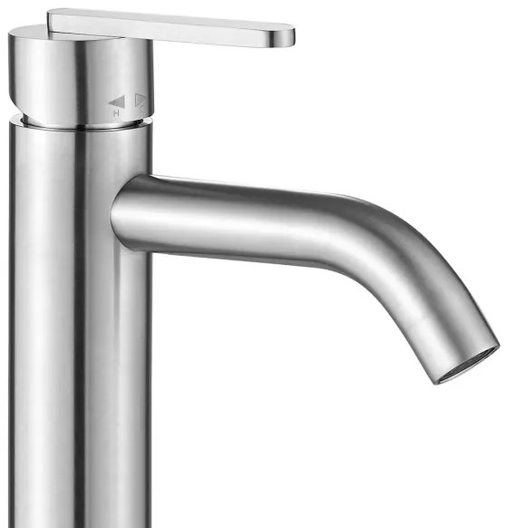 REA-B5510 - Miscelatore per lavabo ONTARIO 30 cm, finitura nichel