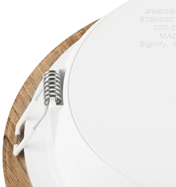 Faretto LED WOODY SPOT 16,5W 230V 4000K noce Ø18,5 cm