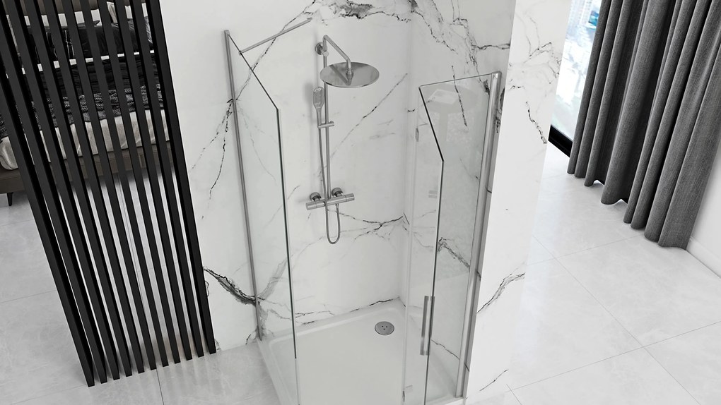 Cabina doccia Rea Molier Chrom 80x80