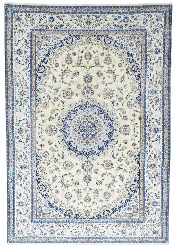 Nain Tappeto persiano 200x290 Beige (Iran) Annodato A Mano