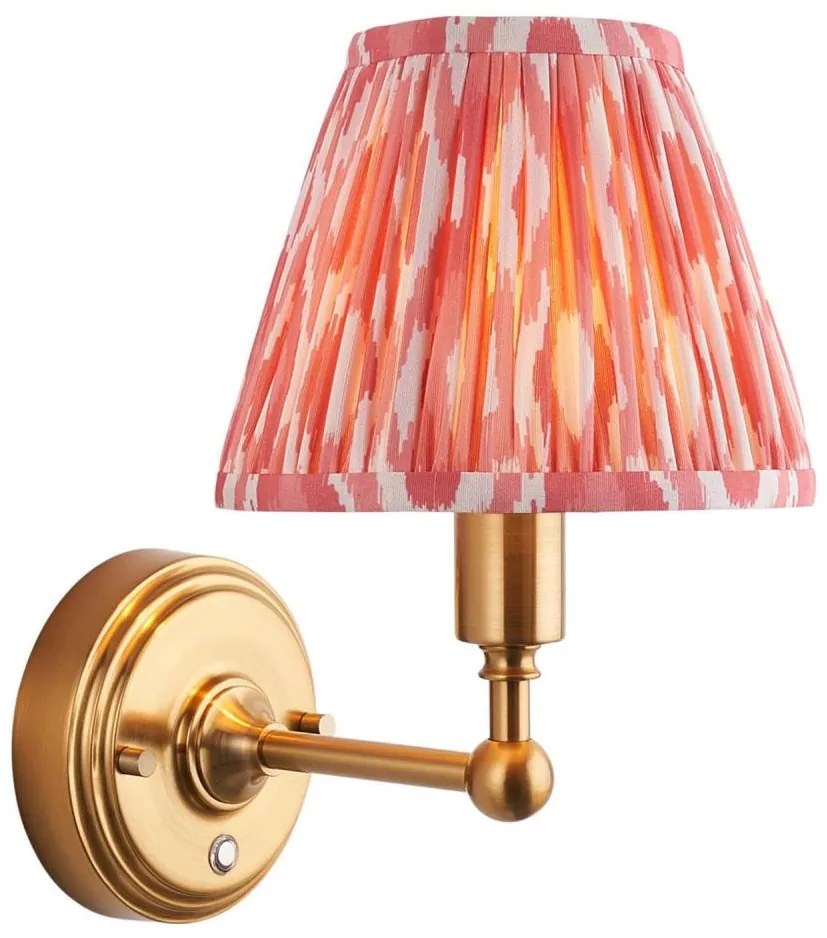 Endon 114817 - LED Dimmerabile ricaricabile muro lampada BURLEY LED/1,5W/5V ottone/rosa