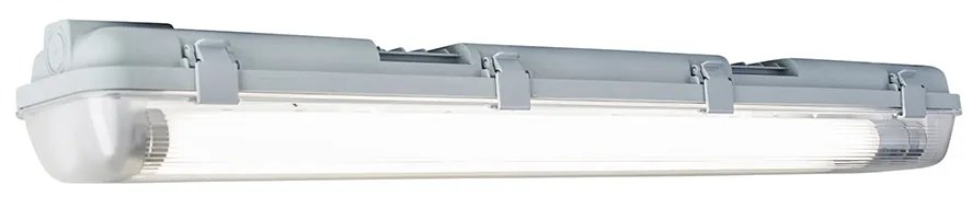 Plafoniera TL grigia incl. LED 15W 2250 lm 4000K IP65 - Base