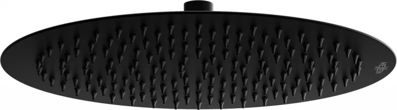 Mexen Slim soffione doccia 30 cm, nero - 79230-70