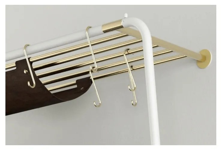 Set da corridoio in metallo bianco Lean On Me - UMAGE