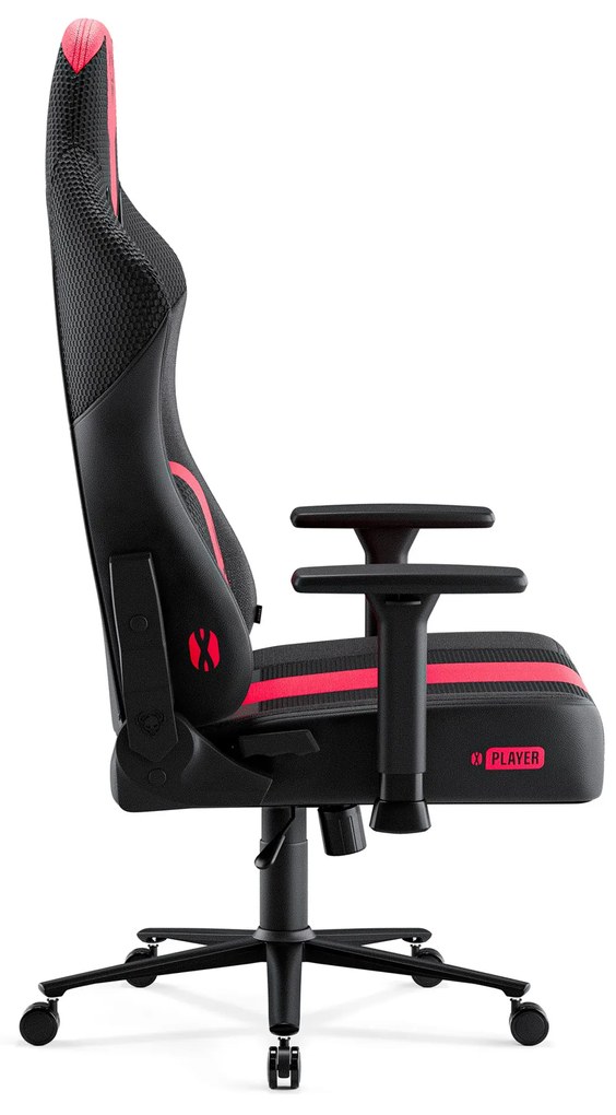 Sedia da gaming Diablo X-Player 2.0 In Materiale King Size: Cremisi-Antracite
