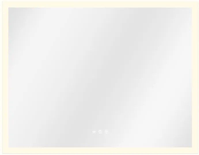 Specchio NeoL SENSEA con illuminazione integrata 90 x 70 cm