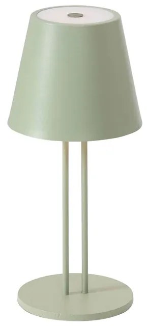 Janea Twin Portable Lampada da Tavolo Dim. IP54 Verde - Lindby