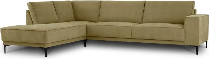 Divano angolare verde (con penisola a sinistra) Copenhagen – Scandic