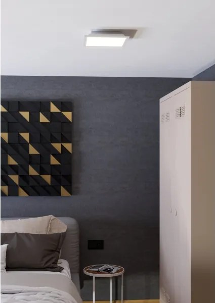 Eglo 901512 - Plafoniera LED RGBW MORADILLO-Z LED/14W/230V 30x30 cm bianca