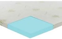 Topper Correttore Memory Foam Alto 7Cm - Rivestimento All'Aloe Vera - 120X200